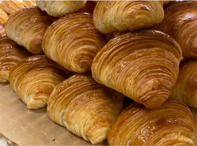 Viennoiserie au beurre à La Boulange, Nouzilly, Indre et Loire (37)