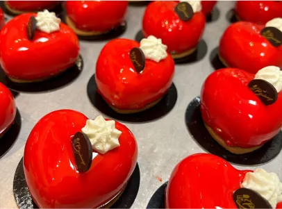 Pâtisseries individuelles artisanales et gourmandes proposées par la Pâtisse La Boulange à Nouzilly - Indre et Loire (37) 