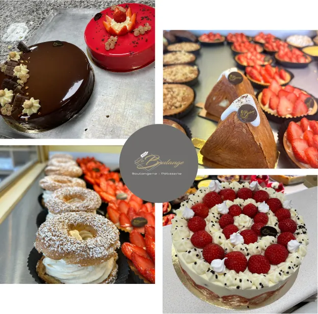 Pâtisserie artisanale La Boulange à Nouzilly, près de Monnaie, Indre-et-Loire (37)