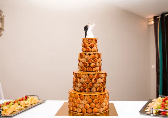 Création de pièces montées pour baptème, mariage sur mesure et peronnalisées, Pâtisserie La Boulange, Nouzilly, Indre et Loire (37)